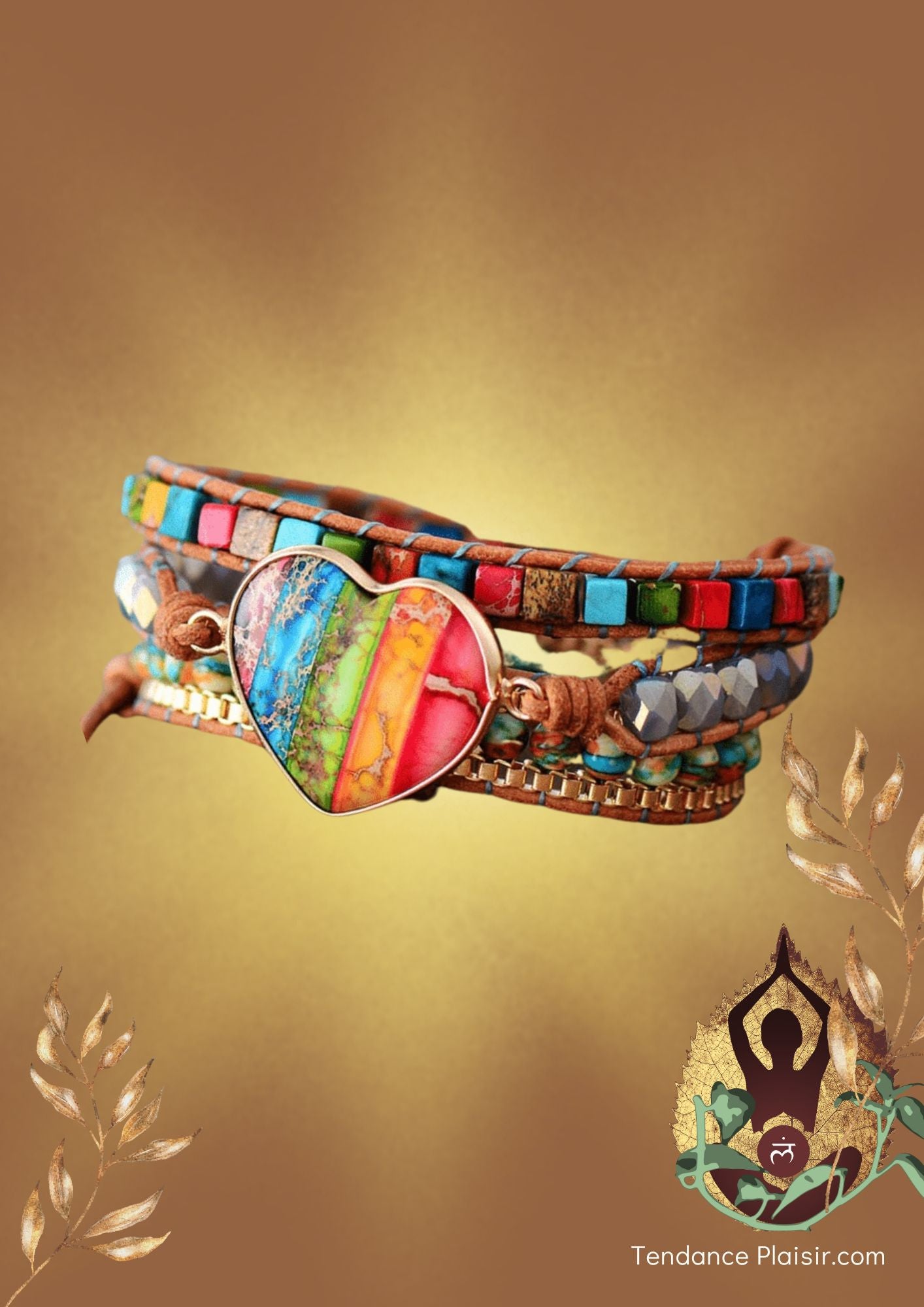 "NaturalMeditation"  - Le Bracelet aux 7 Chakras