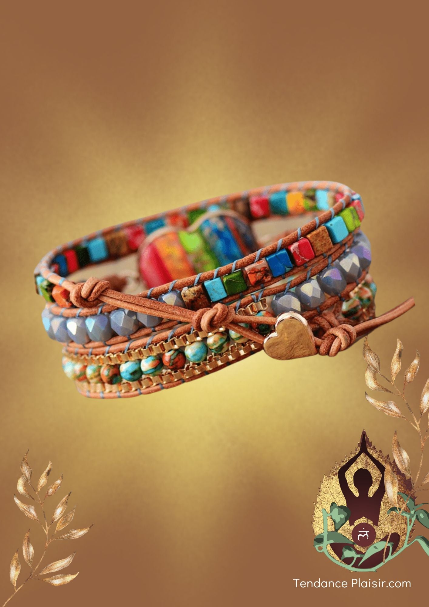 "NaturalMeditation"  - Le Bracelet aux 7 Chakras