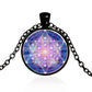 Collier à géométrie sacrée en Cube de métatron   | spiritualité