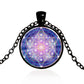 Collier à géométrie sacrée en Cube de métatron   | spiritualité