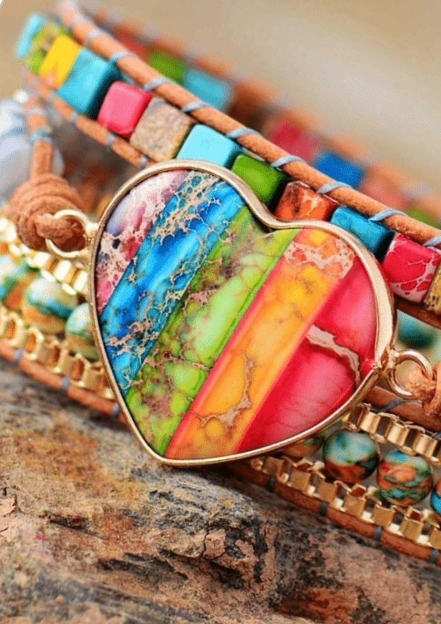 "NaturalMeditation"  - Le Bracelet aux 7 Chakras