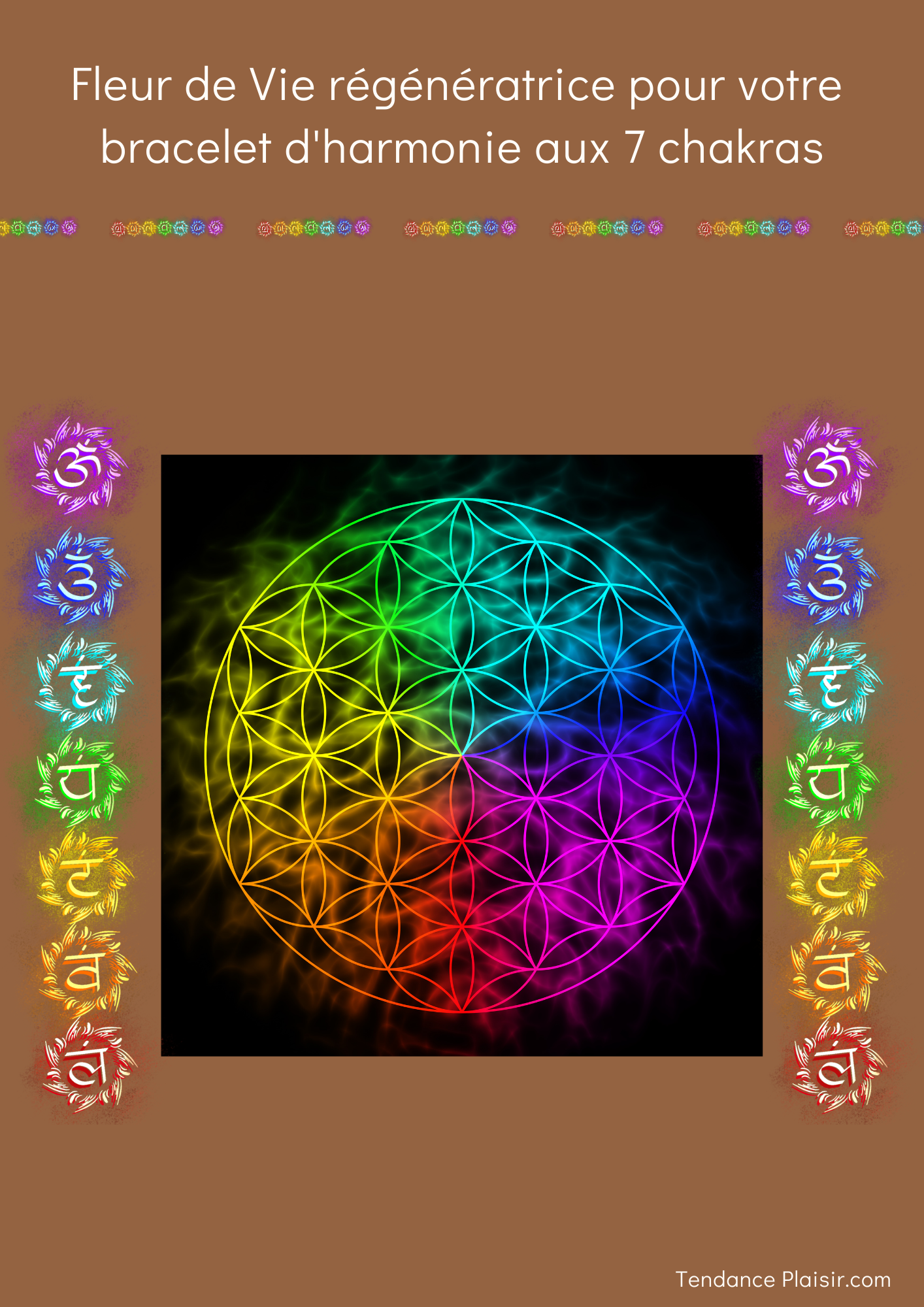 "NaturalMeditation"  - Le Bracelet aux 7 Chakras